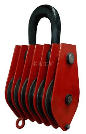 吊環(huán)型六輪滑車，軸套吊環(huán)型六輪滑車，滑車